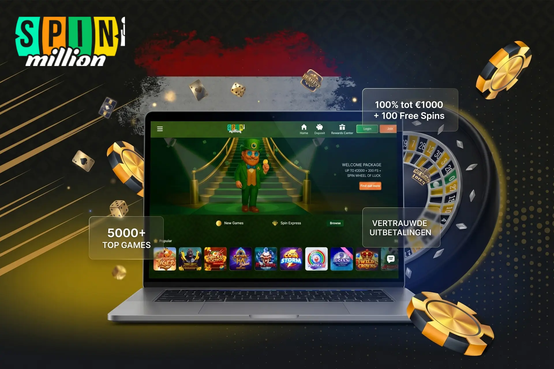 Beste SpinMillion-casino's