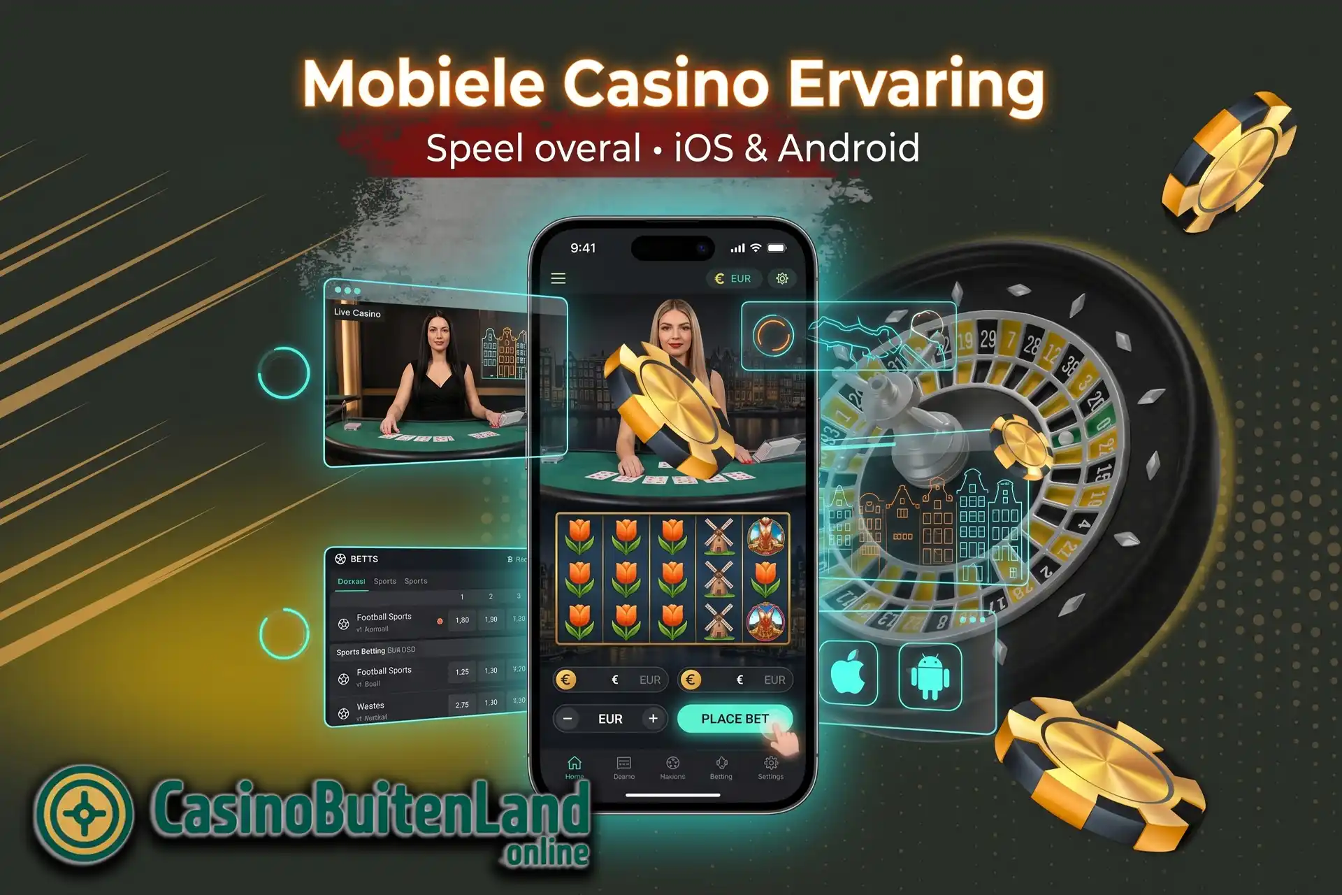 Online casino in het buitenland: een mobiele game-ervaring voor Nederlandse spelers op smartphones en tablets.